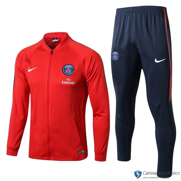 Chandal Paris Saint Germain 2017-18 Rojo Azul Marino